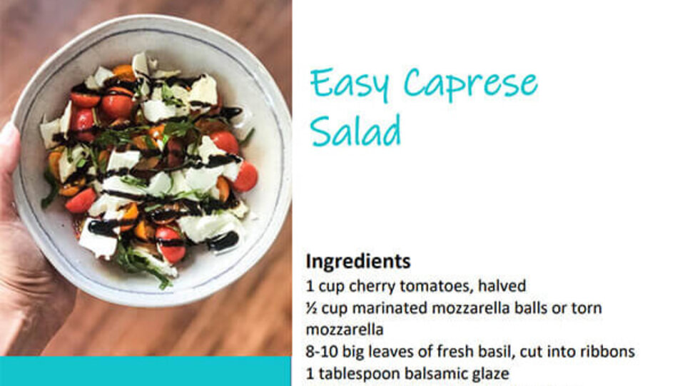 Easy Caprese Salad